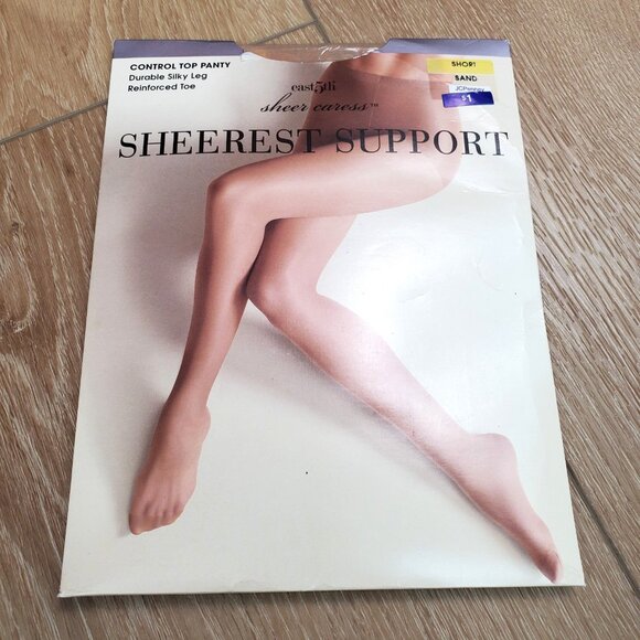 Lot of 3 East 5th Sheer & Worthington Control Top Pantyhose, Short/Average Multi - Picture 4 of 11